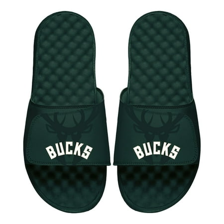 

Men s ISlide Dark Green Milwaukee Bucks Tonal Pop Slide Sandals