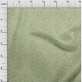 thumbnail image 3 of oneOone Rayon Light Green Fabric Conversational Footwear Sewing Material Print Fabric By The Yard 56 Inch Wide, 3 of 4