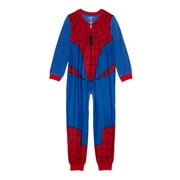 Spiderman Boys Pajama Blanket Sleeper, Sizes 4-12