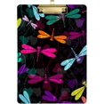 thumbnail image 1 of FMSHPON Dragonflies Clipboard Hardboard Wood Nursing Clip Board and Pull for Standard A4 Letter 13x9 inches, 1 of 8