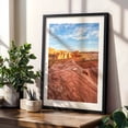 thumbnail image 4 of Waves of Time - Moapa Valley Nevada Photography Black Framed Wall Art Print 24 x 36 inches, 4 of 8