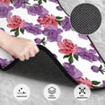 thumbnail image 3 of Naloa Peonies Car Foot Mat Set of 4 Pieces - Universal Floor Liner Neoprene Full Set Floor Mats for Cars Trucks SUV, 3 of 7