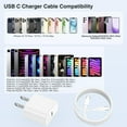 thumbnail image 2 of USB C i Phone 16 15 Charger,20W Fast Charging Block and 6FT Type C to C Cable Cord Long Compatible with iPhone 16/15 Plus/15 Pro Max,Wall Plug Power Adapter Cube Brick Case, 2 of 7