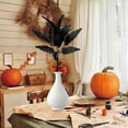 thumbnail image 7 of JMQLZ 16 Inch Premium Black Leaf Bundle - Extended Faux Foliage Stalks for Autumn Arrangements, 7 of 7
