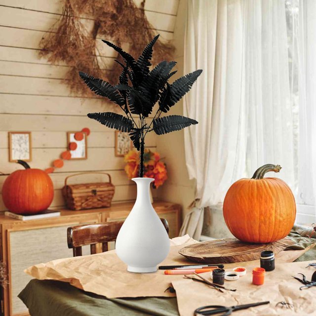 Thanksgiving Maple Plant Home Pumpkin Decoration Halloween Flower Arrangement Simulation Maple Leaf