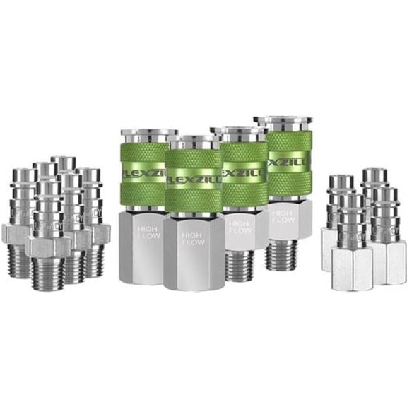 14 Piece Flexzilla Pro High Flow Coupler
