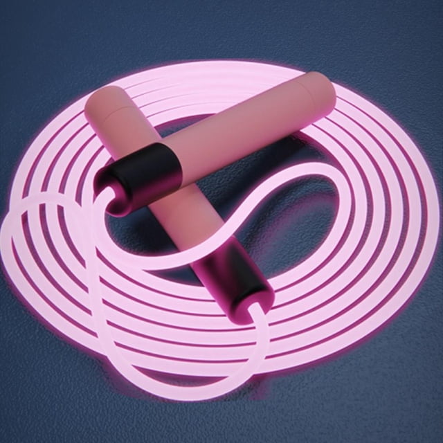Cuerda De Omisión Brillante, LED Resistente Omitiendo La Cuerda Para La Condición Física