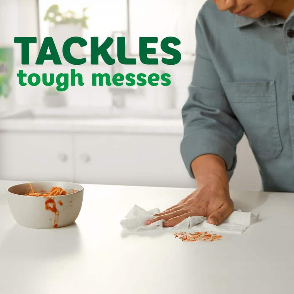 Bounty Paper Towels White 12 Double Rolls = 24 Regular Rolls 12 Cou, Each