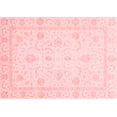 thumbnail image 1 of Ahgly Company Machine Washable Indoor Rectangle Oriental Red Traditional Area Rugs, 8' x 10', 1 of 4