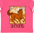 thumbnail image 4 of Inktastic 2026 Chinese New Year Horse Boys or Girls Toddler T-Shirt, 4 of 5