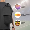 thumbnail image 5 of Pickleball Paddles Set Of 2, Fiberglass Surface, Vibrant Rainbow Print, 4 Balls & Bag, 5 of 5