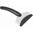 thumbnail image 1 of Car Windshield Snow Shovel Stainless Steel Car Windshield Ice Scraper Snow Shovel Windshield De-icing Tools (black) (1pcs), 1 of 4