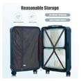 thumbnail image 2 of SONGMY 3 pcs/set in ABS Spinner Wheel Luggage Set, Carry on Suitcase, 2 of 7