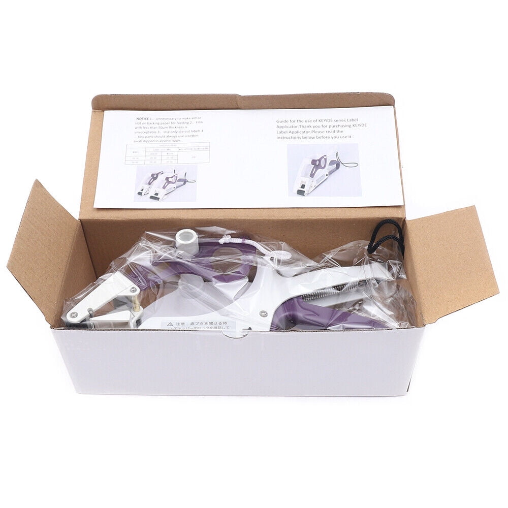 Manual Label Applicator Round Square Flat Bottle Labeling Sticker Machine Manual Labeling Machine Label Applicator Hand Held Sticker Labeler for Bottle