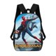 thumbnail image 1 of Tu Amigable Vecino Spider-Man-theme Backpack, Campus style schoolbag Bookbag with Adjustable Shoulder Straps And Large Zip Compartment, Unisex Travel Bags., 1 of 6