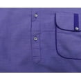 thumbnail image 6 of Atasi Men's Pathani Style Salwaar Kameez Set Purple Punjabi Kurta Shirt-S, 6 of 7