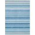 thumbnail image 2 of Addison Rugs Chantille Indoor/Outdoor Transitional Stripes Blue Washable Rectangle Rug, 10' x 14', 2 of 6