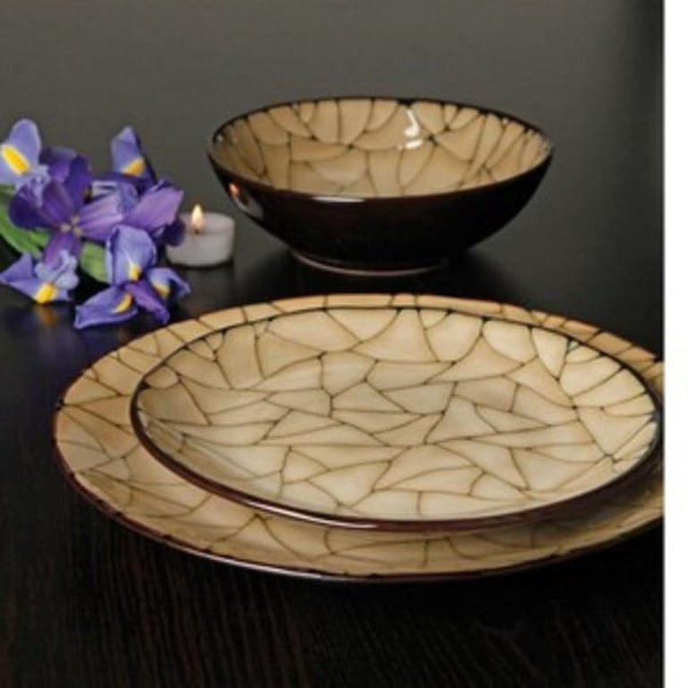 Gibson Elite Zambezi 16 Pc. Dinnerware Set - Walmart.com