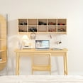 thumbnail image 4 of Advwin 10 Section Wall Cubbies with Cushion Shoe Storage Bench and Hooks for Classroom, Daycare, 4 of 8