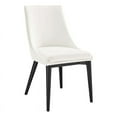 thumbnail image 2 of Modway Viscount 19" Modern Performance Velvet Dining Chair in Black/Navy, 2 of 9