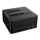 thumbnail image 1 of 1 Set-lector de tarjeta CF / MS / TF / SD Base de disco duro USB 3.0 Caja de disco duro Splitter, 1 of 5