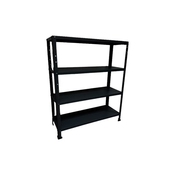 Estante Organizador Anaquel Metálico Ajustable Adf Estantería ADF-1N 100x84x30 cm Multiusos Color Negro