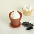 thumbnail image 5 of Efavormart 12 Pack | Terracotta Flower Pot Ice Cream Dessert Cups with Accessories, 5 of 11