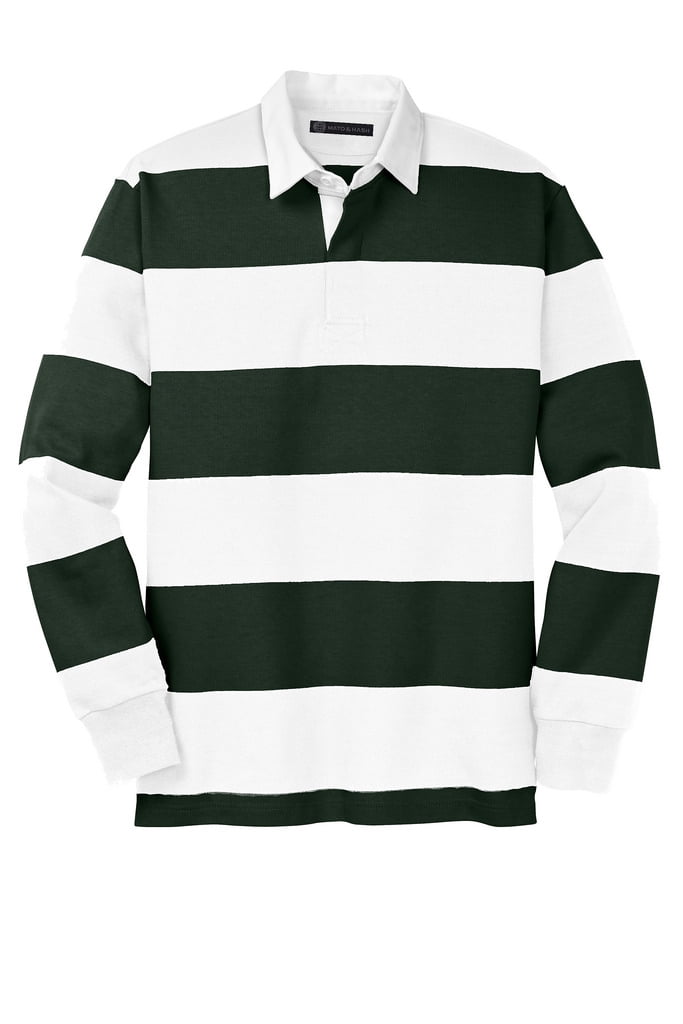 Montana　 BEACH Rugby Shirt Mato & Hash Classic Long Sleeve Rugby Polo - MH - True Navy