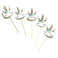 thumbnail image 4 of Cumpleaños Pastel de bodas Topper Decoración Festival Suministro Pelo Sunnimix Parte movible de la torta, 4 of 8