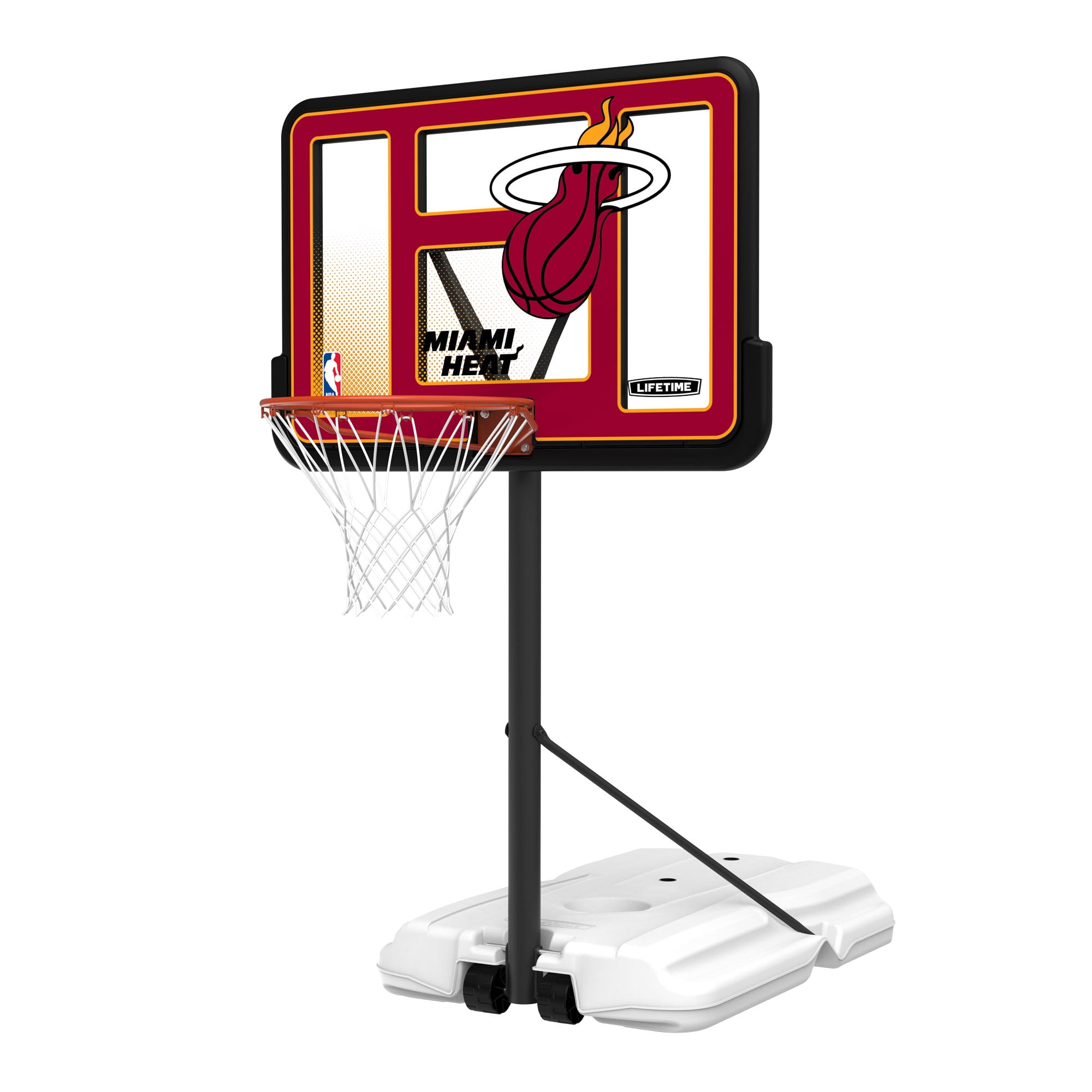 Lifetime NBA Miami Heat Poolside Basketball Hoop, Outdoor