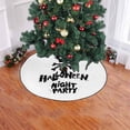 thumbnail image 2 of FMSHPON Halloween Skull Bones Xmas Christmas Tree Skirt Stand Mat for Holiday Party Decoration Indoor Outdoor 48 inches, 2 of 3
