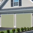 thumbnail image 3 of Sage Green Garage Door Cover Banner 7 x 16 FT, Farmhouse Sage Green Decor Garage Door Curtains Backdrop with Grommets for Indoor Outdoor Wall Party Porch Yard Decorations Background, 3 of 9