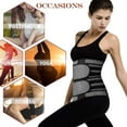 thumbnail image 5 of QRIC Neoprene Sauna Workout Waist Trainer for Women Slimming Body Shaper Waist Trimmer Cincher Sweat Belt (S-3XL), 5 of 6