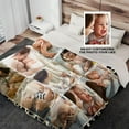 thumbnail image 3 of Custom Blanket with Photos Text Picture Customized Blankets Collage Personalised Photo Blanket for Kids,Adults,Dogs,Couples,Family,Birthday Christmas Valentines Day Gift, 3 of 6