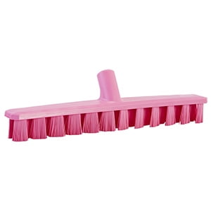 Vikan 16" UST Deck Scrub- Stiff - Pink (1 Unit)