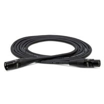 Hosa Technology HMIC Pro Microphone Cable REAN XLR3F to XLRM, Black, 50 ft
