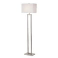 thumbnail image 5 of Better Homes & Gardens 61"H Metal Floor Lamp, Silver Brushed Nickel Finish, LED Bulb Included, 5 of 9