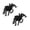 (A251 Multicolor 23.62x9.45" 2Pack), variant on 2Pcs Spider Costume For Halloween Party Decoration, Cosplay Costumes For Small Dogs And Cat, Puppy Dress Up Accessories Black,Soft Cat Apparel Funny Party Dress Up For,Pet Supplies