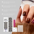 thumbnail image 5 of Tarmeek Cat Eye Press on Nails Glowing Black Brown Full Cover Reusable False Nails with Adhesive Included, Artificial Nails for Women Manicure Set, 5 of 9