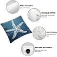 thumbnail image 4 of Nawypu  Custom Nautical Pillowcase Starfish Ocean Sea Coastal Throw Pillow Cover Decorative Cushion Cover for Couch Sofa Bed Home Decor Housewarming Gifts, 4 of 6