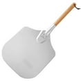 thumbnail image 1 of Pizza Spatula Pizza Peel Aluminum Folding Baking Tool Cake Transfer Wood Handle, 1 of 10
