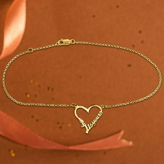 Open Heart "My Heart is Yours" Anklet