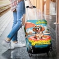 thumbnail image 3 of Hello Summer Cavalier King Charles Spaniel Pool Day on Watermelon Float Travel Luggage Cover Dog Lover Gifts Suitcase Dust Protective Decor - 13008, 3 of 5