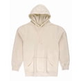 thumbnail image 4 of 7.75oz Mid Weight Classic Pullover Fleece Hoodie | Cotton Blend Unisex Decorator Blanks Style 717, 4 of 6