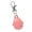 Pink, variant on Colorful Silicone Lip Gloss Keychain Cap Cosmetic Protector Cute Cartoon Design