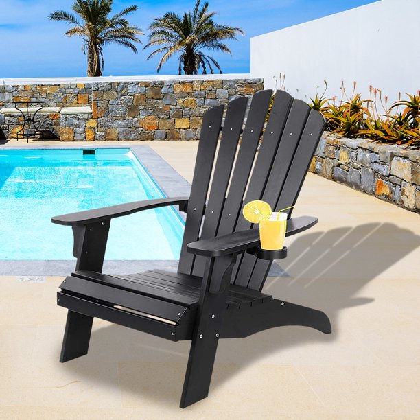 Garden Polystyrene Adirondack Chair, Poly Lumber Lounge Chair foo Patio