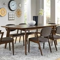 thumbnail image 2 of Bowery Hill Contemporary Dining Table in Dark Walnut, 2 of 4