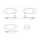 thumbnail image 2 of BALATAS CERAMICAS ACCENT 2018 al 2019 HYUNDAI 1.6L L4 Delanteras BREMBO ., 2 of 5
