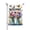 Blue, variant on Spring Garden Flag welcome for Outside Bluebirds And Daffodils Painting12×18 In Double Yard Flag Outdoor Farmhouse Decoration Home Festival