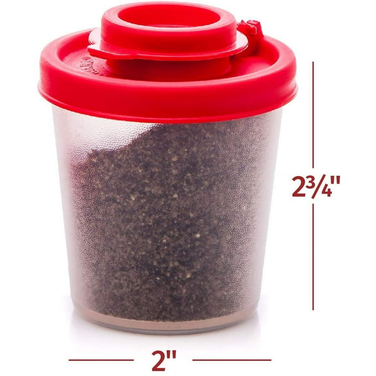 Premium Plastic Mini Salt Shakers – King Zak